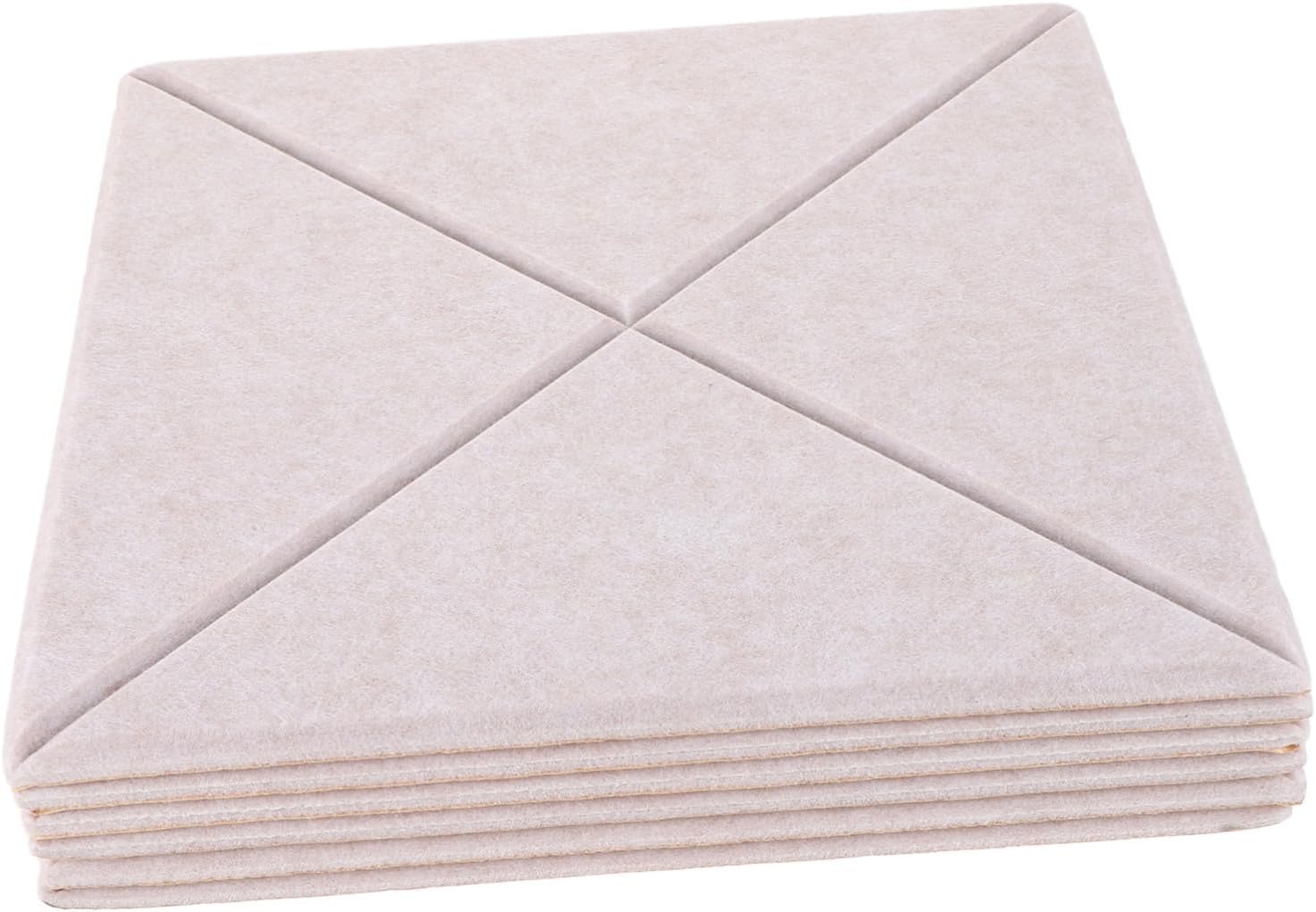 6pcs Self Adhesive Sound Absorbing Wall Panels for Recording Studios