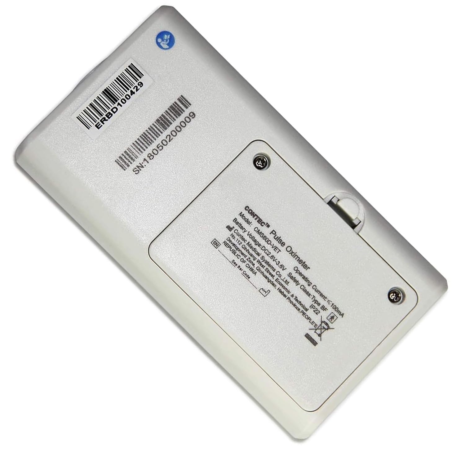 BLUEZY Veterinär-Pulsoximeter, Tragbares Veterinär-Blutdruckmessgerät, 1,8-Zoll-LCD-Display, Mit Wiedergabe, Echtzeit-Übertragungs- Und Speicherfunktion, Pulsfrequenzmessgerät Für Katzen/Hunde