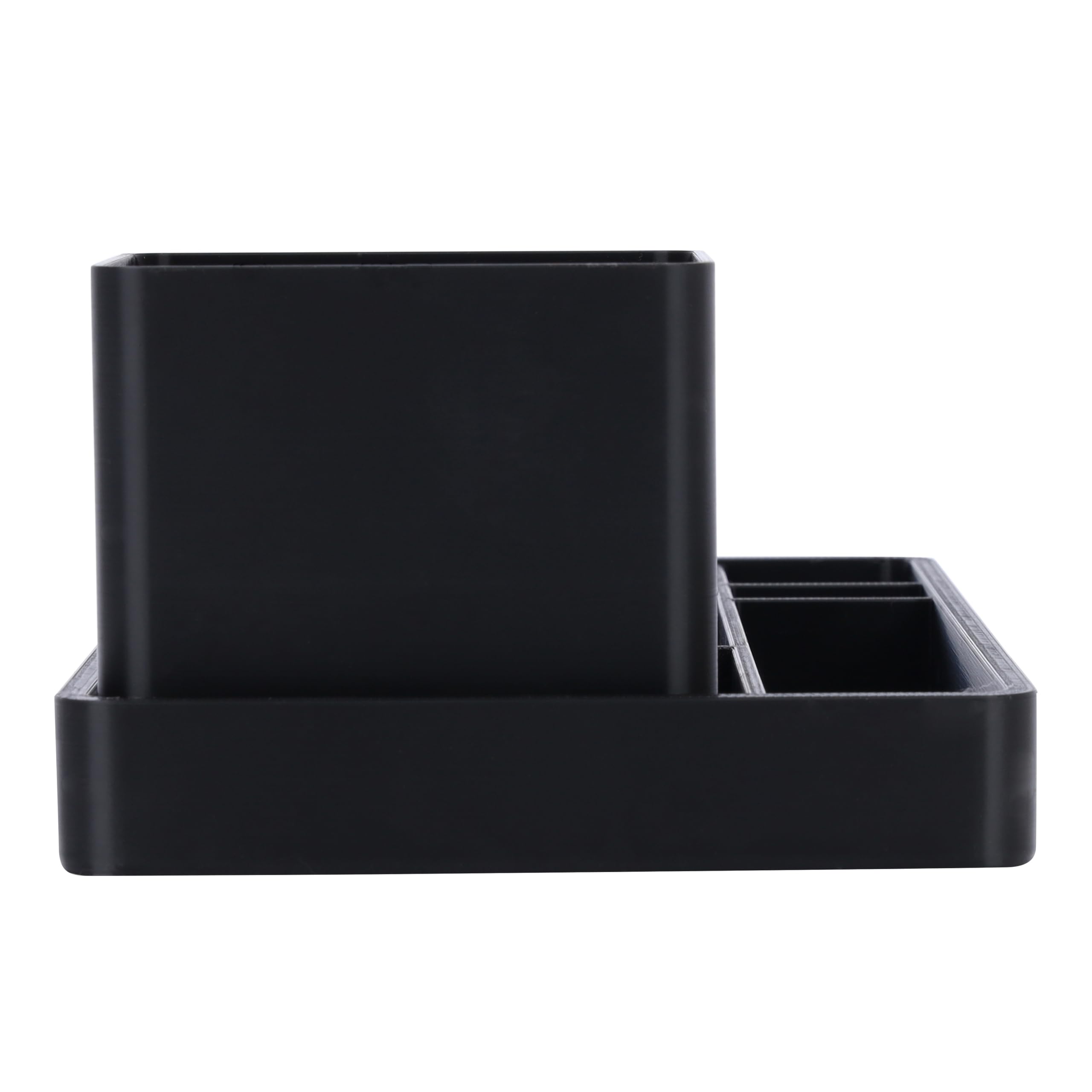 QUANTUM LEGENDS Pen and Pencil Stationary Storage, Desk Organizer Box for Home and Office Accessories, 3D Printed Desk Organizer Pack of 1 (Black color) 3