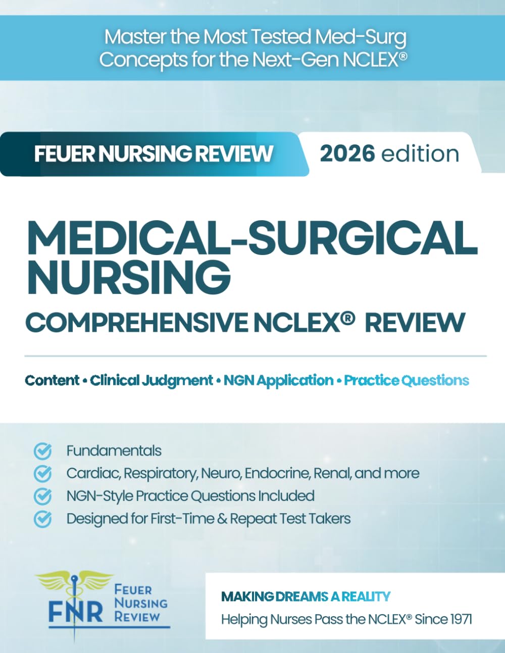 Medical Surgical Nursing Comprehensive NCLEX® Review