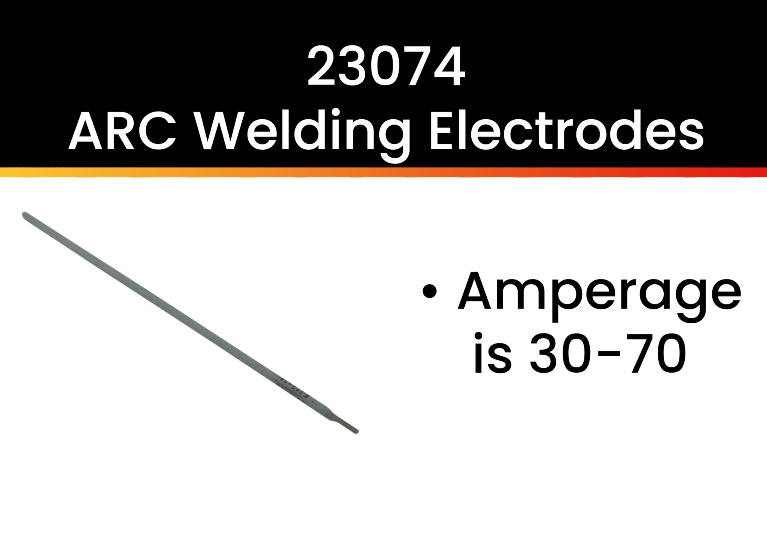 Sealey WESS5025 Welding Electrodes Stainless Steel Ø2.5 x 300mm 5kg Pack