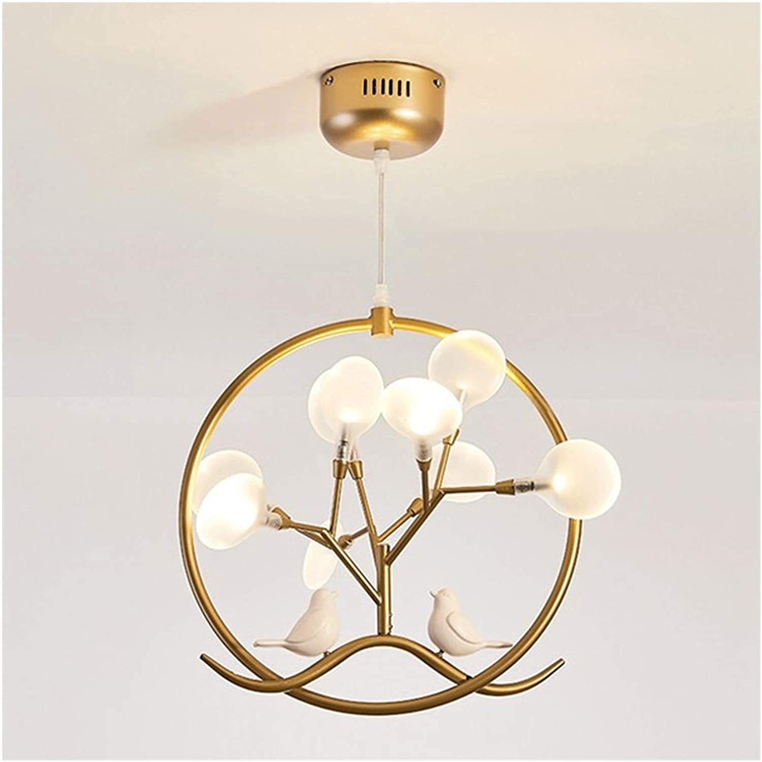 Lampe Chaners en métal brossé géométrique pour éclairage intérieur LED