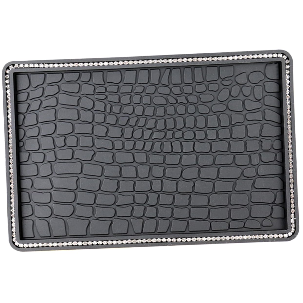 VINTORKY Dashboard Mat Non Slip Pad for Car Accessories Multifunctional Fixate Pad Resistant Oil Resistant for Phone Keys Coins Durable Flexible Design