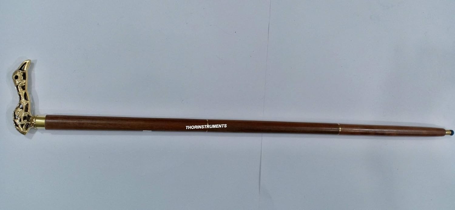 Nautical Vintage Creed Eagle Cosplay Cane Walking Sticks Rustic Vintage Home Decor Gifts