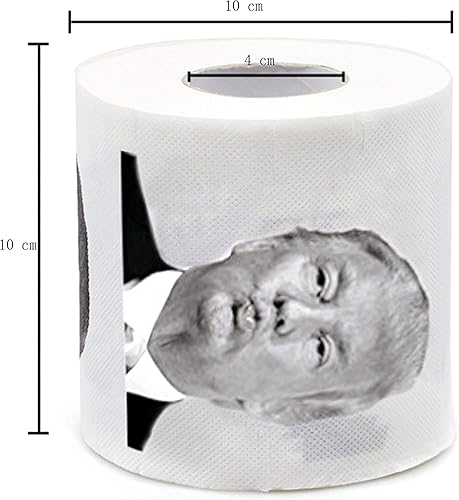 Miniatura 5 de Rollo de papel higiénico de Donald Trump, divertido regalo de broma de humor político, regalos para republicanos y demócratas