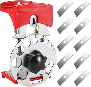 Swetup Handheld Copper Wire Stripping Machine with 10 Blades, Universal Handheld Stripper Tool, Universal Wire Stripping Machine, Portable Copper Wire Stripper for Quick Wire Stripping