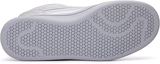 UBFEN Womens High Top Sneakers with Hidden Wedge Heel Ankle Support 2 Inch Height Increase 80s Retro Casual Boots