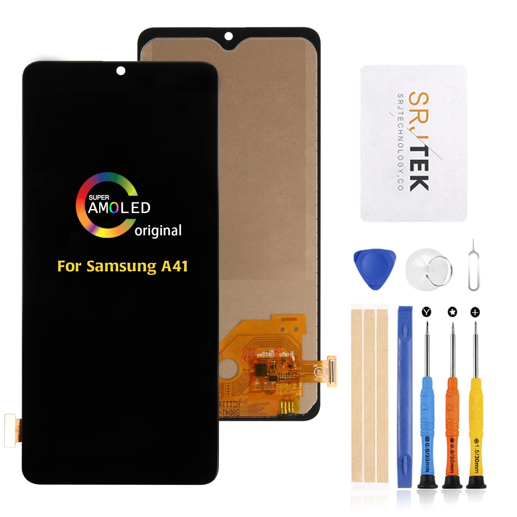 Amazon.co.jp: SRJTEK For Samsung Galaxy A41 液晶パネル 画面交換