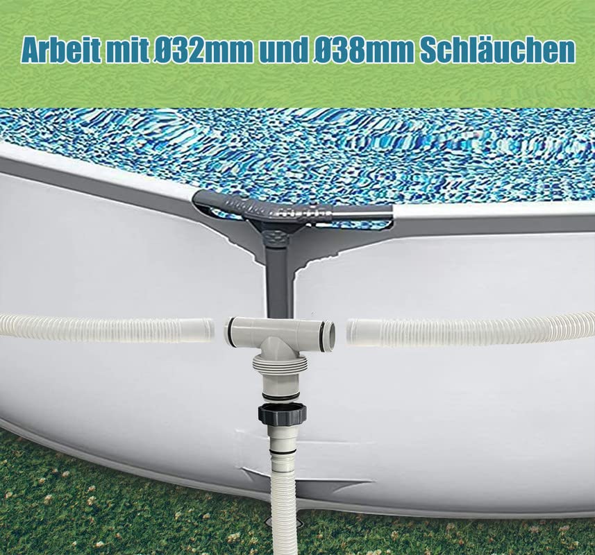 Tubo Per Piscina Intex Kit Adattatori Per Tubo Flessibile Con Sistema