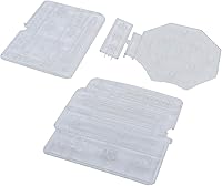 Vista 3 de MY MIRONEY Base de acción transparente para figura de acción, soporte de exhibición 1/100