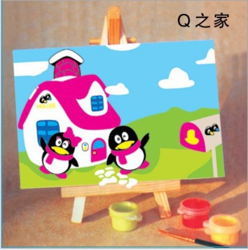 The Best DIY Digital Oil Painting Acrylic Paint By Numbers