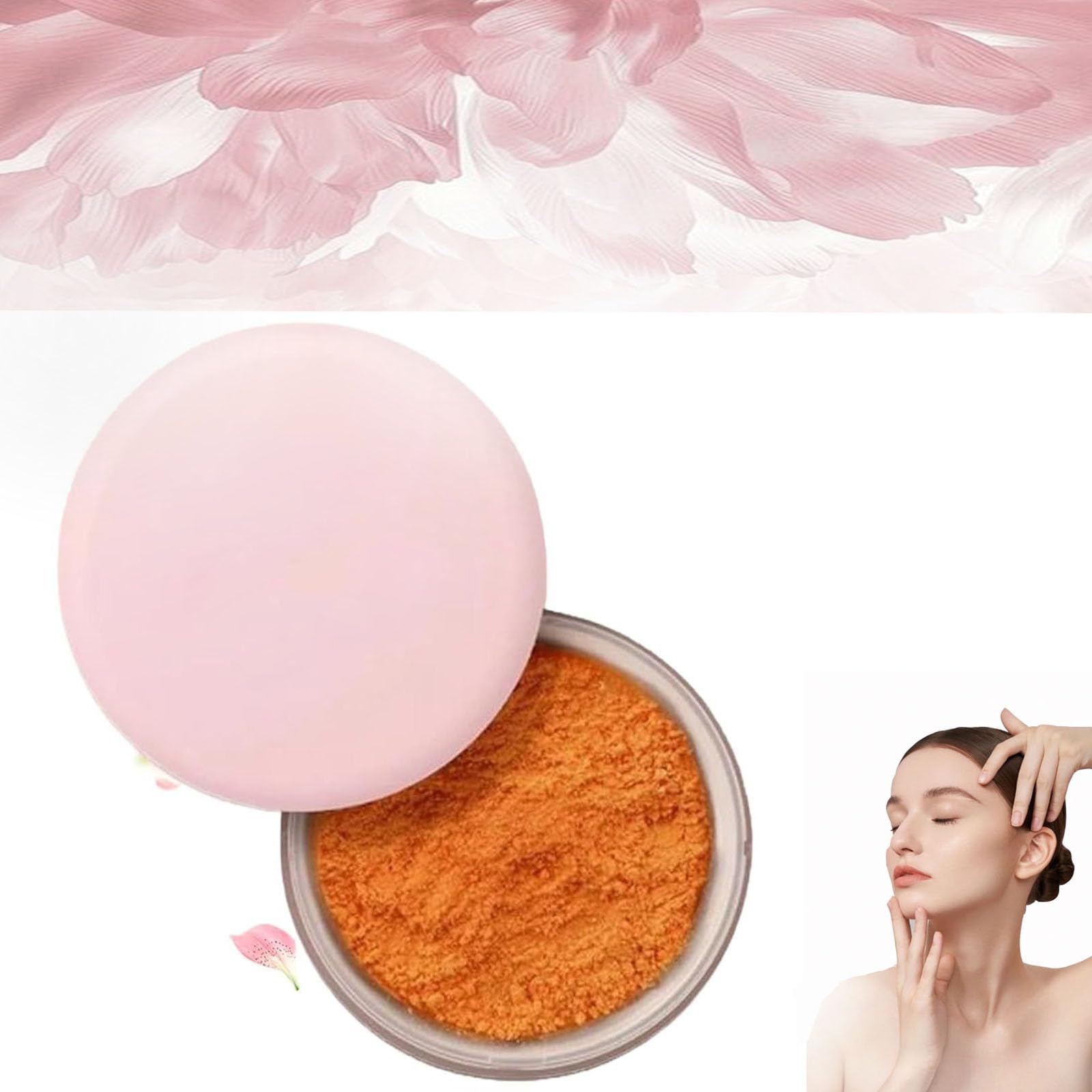 Allaura Beauty Pink Setting Powder,Allaura Blurring Powder,Blurring Setting Powder By Allaura,Allaura Beauty Blurring Powder,Waterproof Setting Powder,Pink Blurring Powder,Allaura Beauty (G)