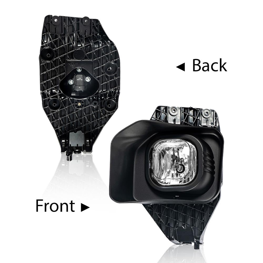 ALLGOOD Fog Lights w/Bulbs, Compatible with Ford F250 F350 F450 F550 Superduty 2011-2015, Bumper Fog Light Clear Lens 1Pair