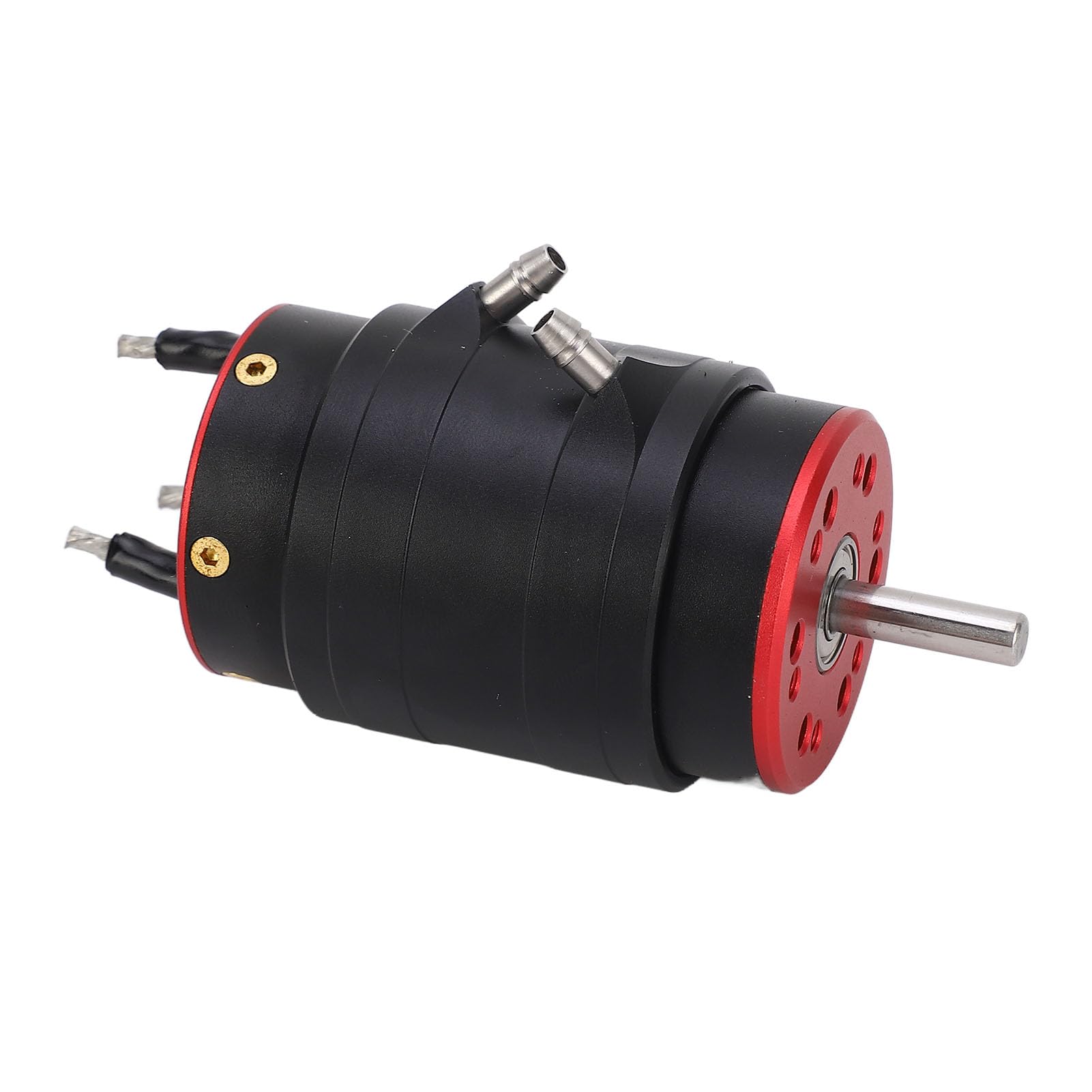 RC bezszczotkowy silnik bezczujnikowy F3660 10T o wysokiej wydajności 2150KV 2-biegunowy silnik do 1/14 1/10 samochodów RC i łodzi ze stopu aluminium czerwony czarny