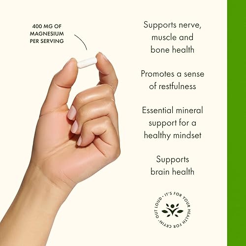 Miniatura 4 de Swanson Complejo triple de magnesio  Suplemento mineral  Soporte natural  Con citrato, óxido y aspartato  (100 cápsulas, 400 mg cada una, 3 unidades)