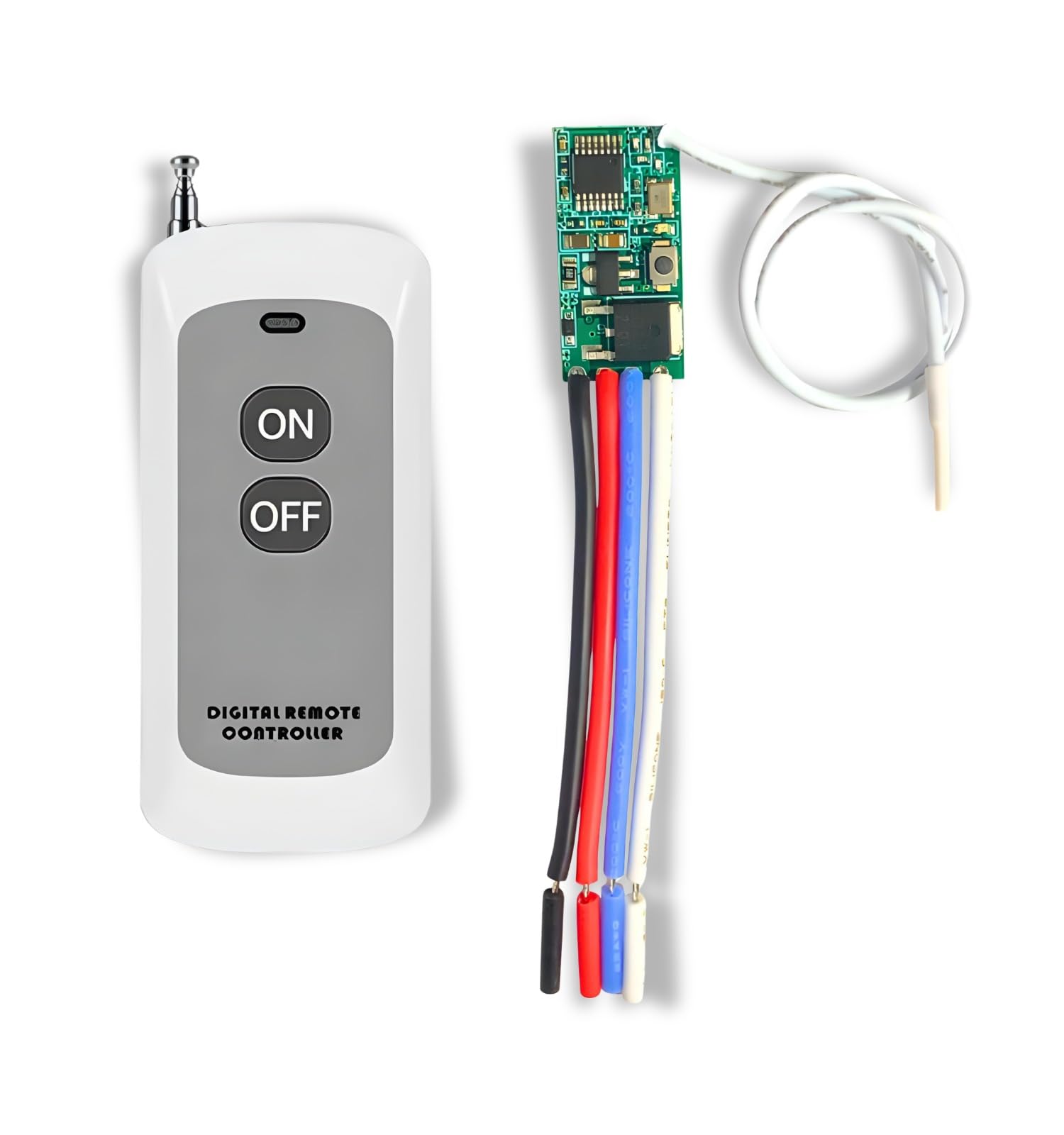 Roboway 433MHz RF Wireless Switch | 1 Channel AC 85–220V Receiver with EV1527 2-Button Remote | Long Range Wireless Light & Fan Control Relay Module | Home Automation Kit (1 Remote and 1 Receiver) — Amazon image 11