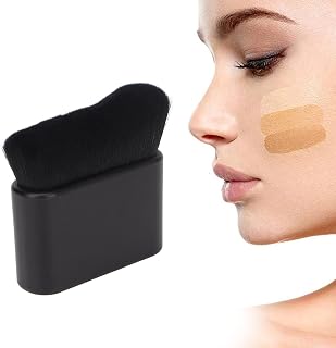 Self Tanner Brush, Body Makeup Brush, Travel Kabuki Foundation Brush for Face Body, Makeup Brushes for Self Tanner Kabuki Brush for Body and Ben Makeup, Blending Brush