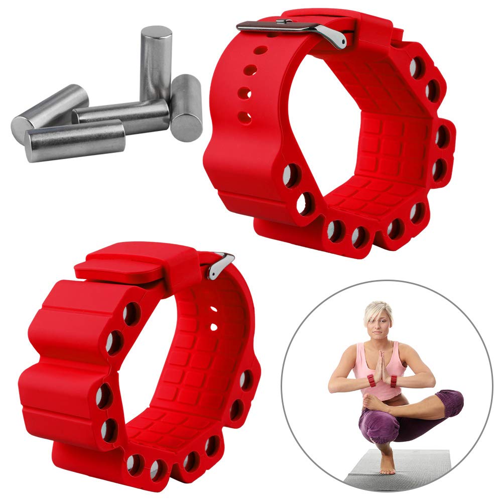 Ueasy Wrist Weights Adjustable Fitness Wearable Weighted Wristbands One