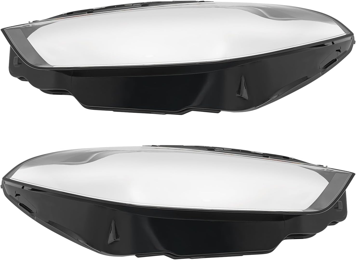 Headlight Lens Cover PC Shell Replacement for BMW 8 Series G14/G15/G16 2019-2023,1 Pair Left and Right Side Car Headlight Headlamp Lense Clear Lens Cover Replacemnt (1 Pair)