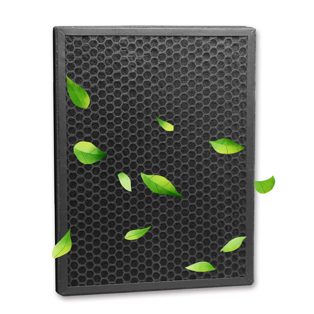 Kit de filtros de carbón activado y True HEPA de repuesto,filtro FY1410/30 y FY1413/30,compatible con Philips AC1215 AC1214/60 Purificador de aire