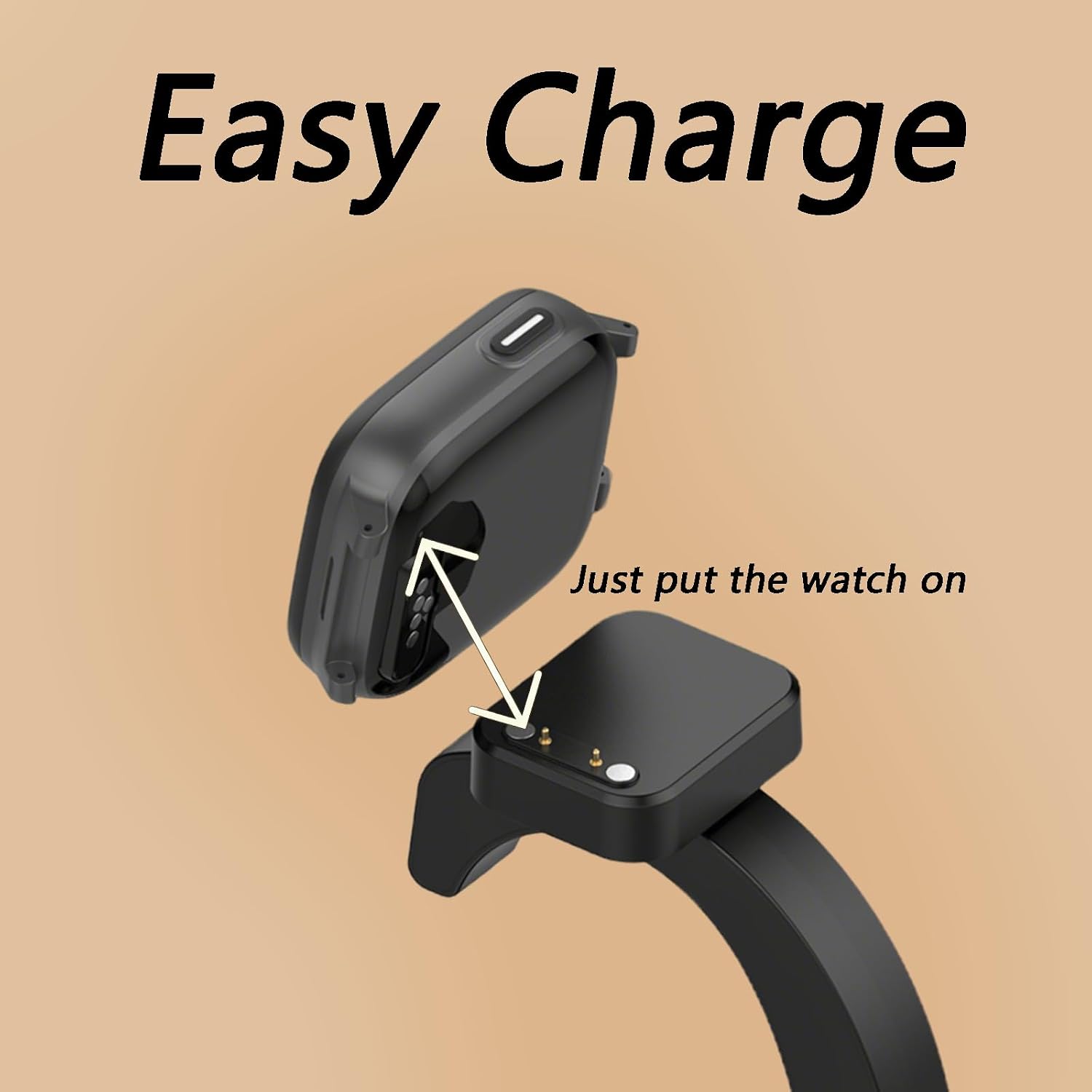 Charger Stand for Cosmo JrTrack Kids 5/4/3/2/1, Xplora XG02 (2 Cables: USB-A & USB-C)