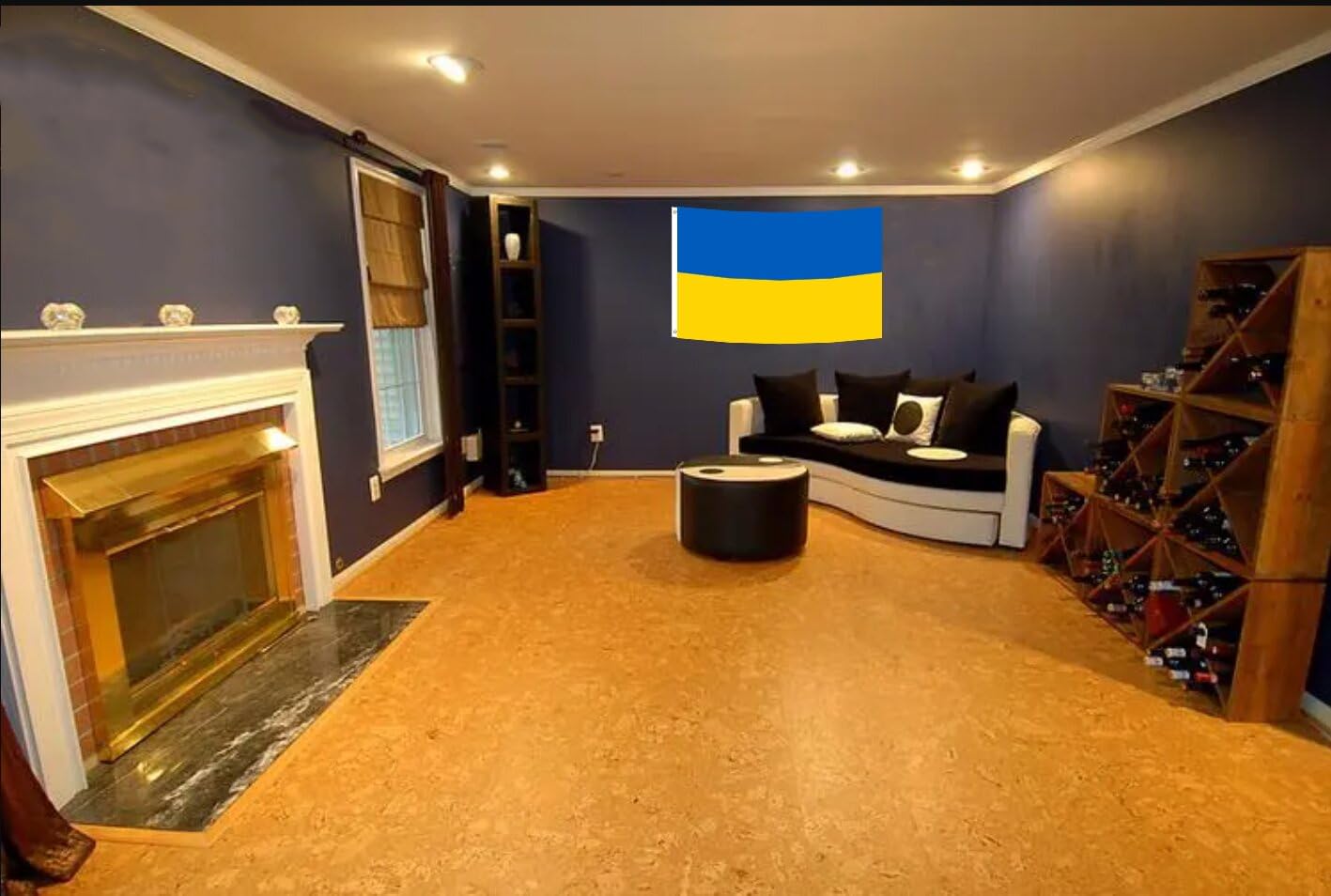 Double Sided Ukraine Flag 3x5FT Ukrainian National Flag Vivid Color Fade Resistant Polyester with Brass Grommets Indoor Outdoor Decor (Ukraine, 3x5FT 3PLY)