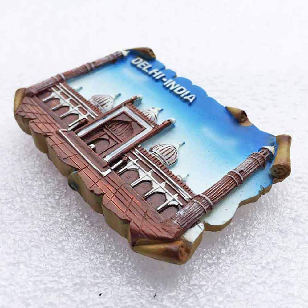 Magnete Frigorifero 3D Elefante India – Souvenir Artigianale In Resina