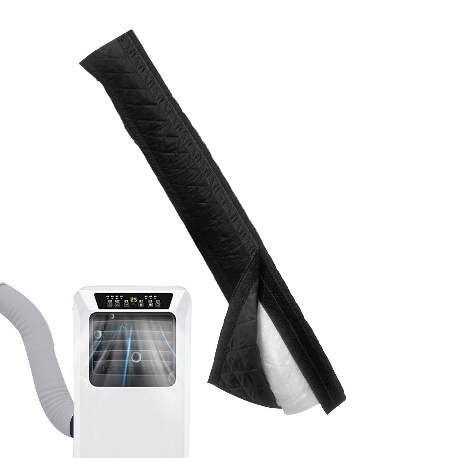 Housse Isolante Pour Tuyau De Climatiseur Portable - Universelle 12,7 Cm / 15,2 Cm, Facile à Poser - 9