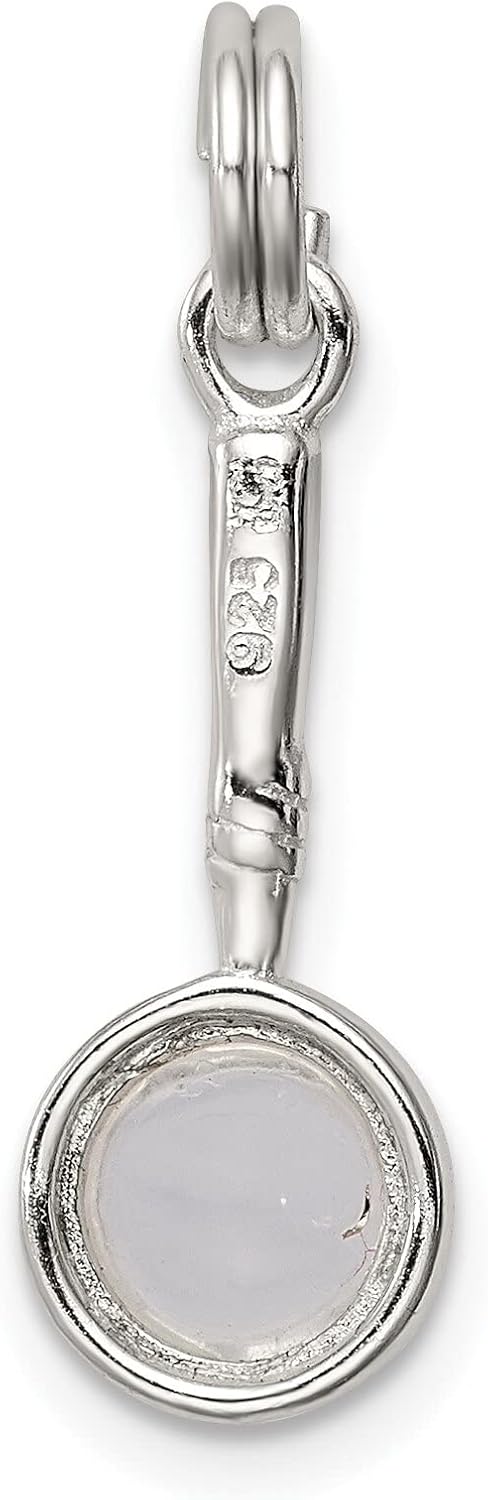 Sterling Silver Magnifying Glass Charm