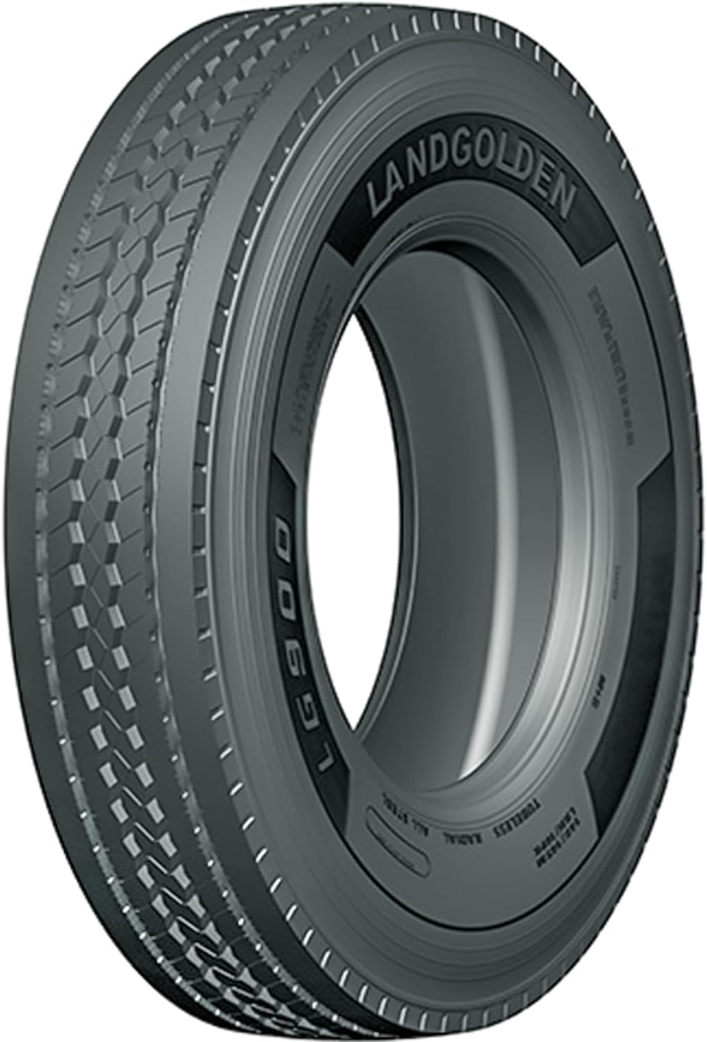 Landgolden LG 900 All-Season Commercial Steer Radial Tire-225/70R19.5 225/70/19.5 225/70-19.5 128/126M Load Range G LRG 14-Ply BSW Black Side Wall