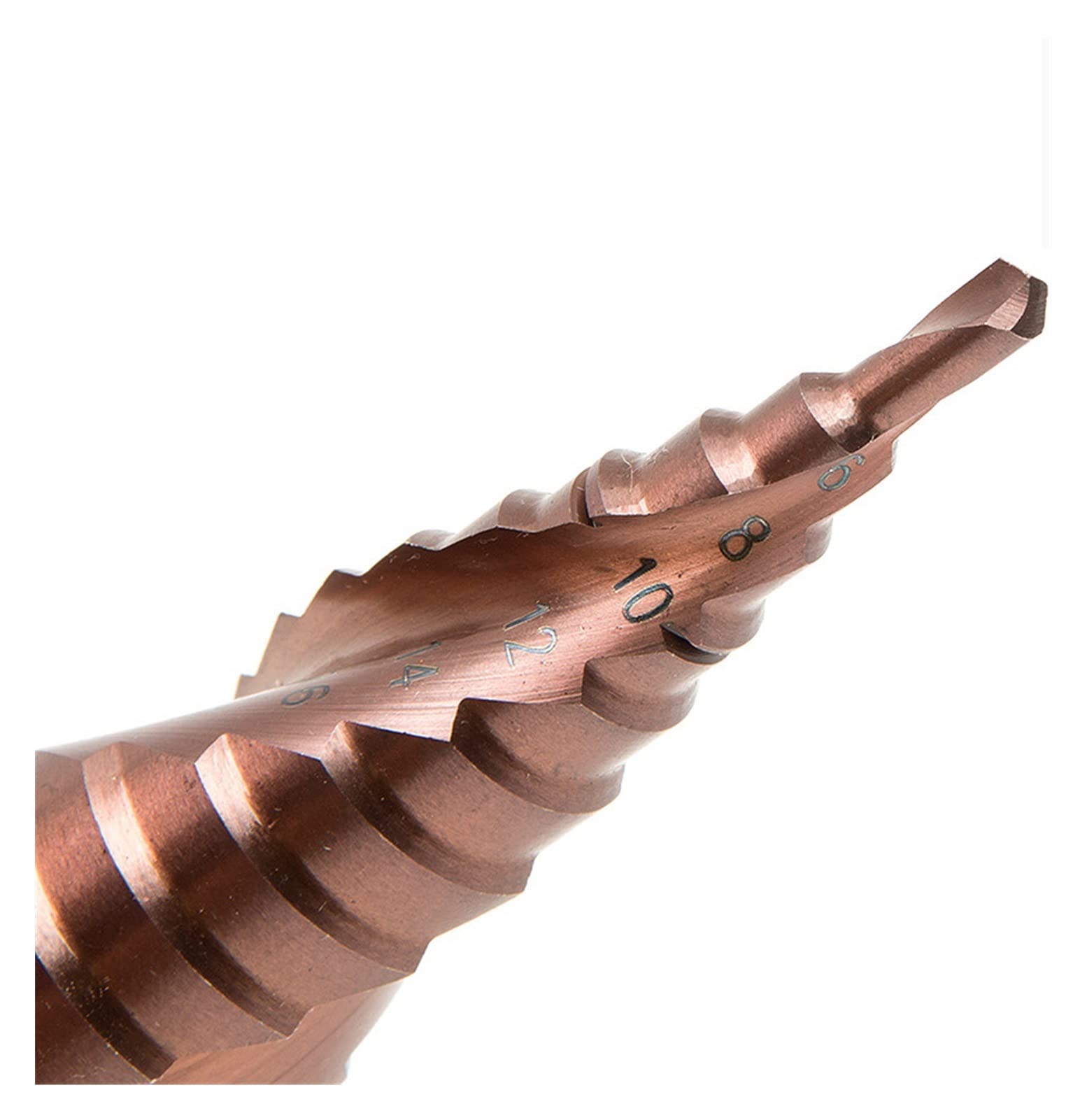 Wiertła do cięcia Wiertło kręte 1,5-12 mm HSS Pistolet powlekany tytanem Wiertło do wycinania otworów Zestaw wierteł do drewna i metalu (Kolor: 13 szt. 2 12 mm) (6)