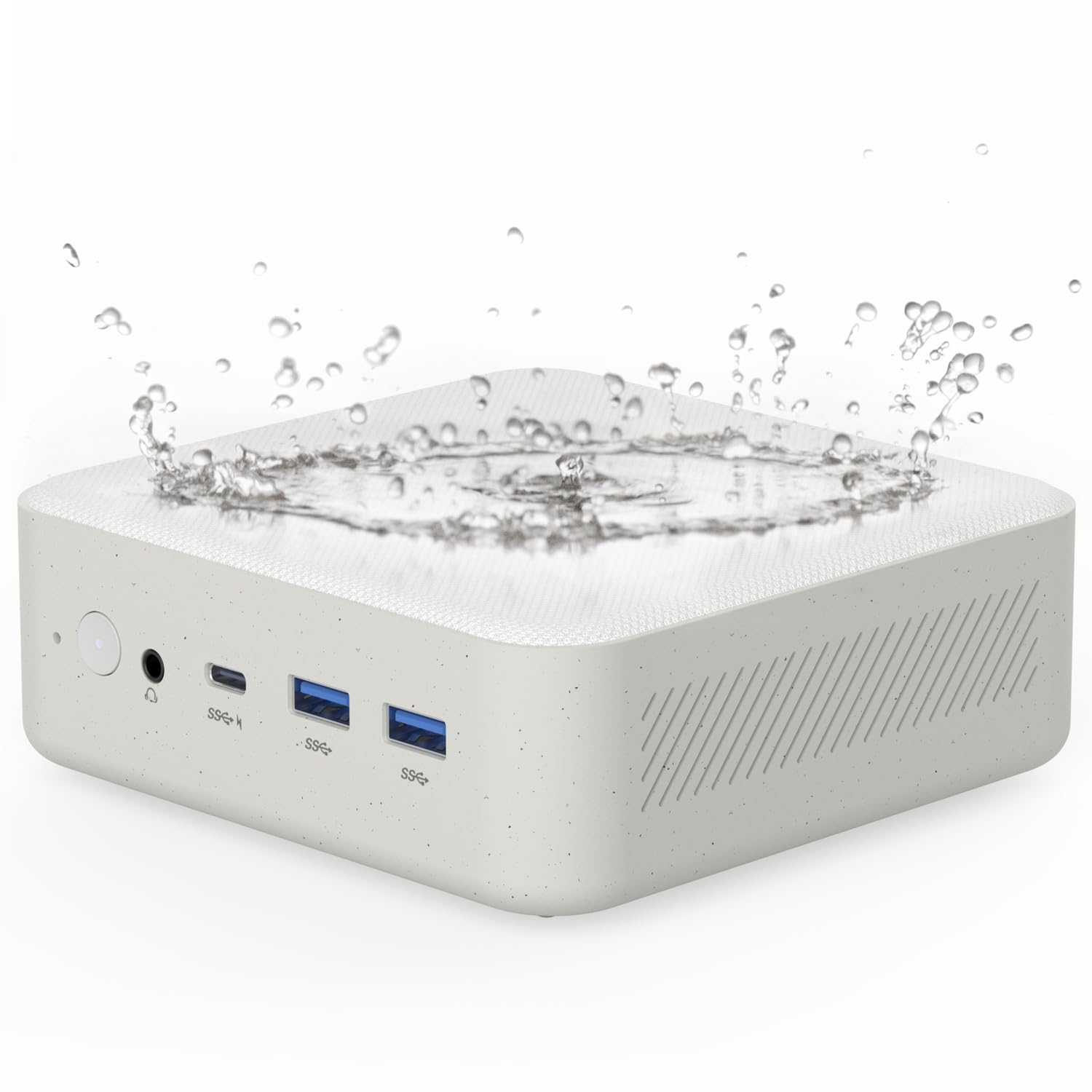 CyberGeek Linux Small PC, AMD Ryzen 7 5700U Mini PC (8C/16T, up to