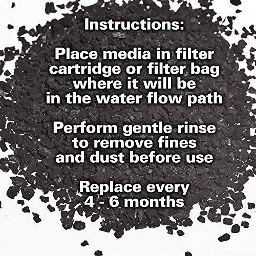 Kolar Labs – Premium Catalytic Granular Activated Carbon Refill Cartridge 10” X 2 ½”, Chlorine, Chloramine And Hydrogen Sulfide Removal For Tap Water, Reverse Osmosis Filtration Systems And Aquariums #TOP3