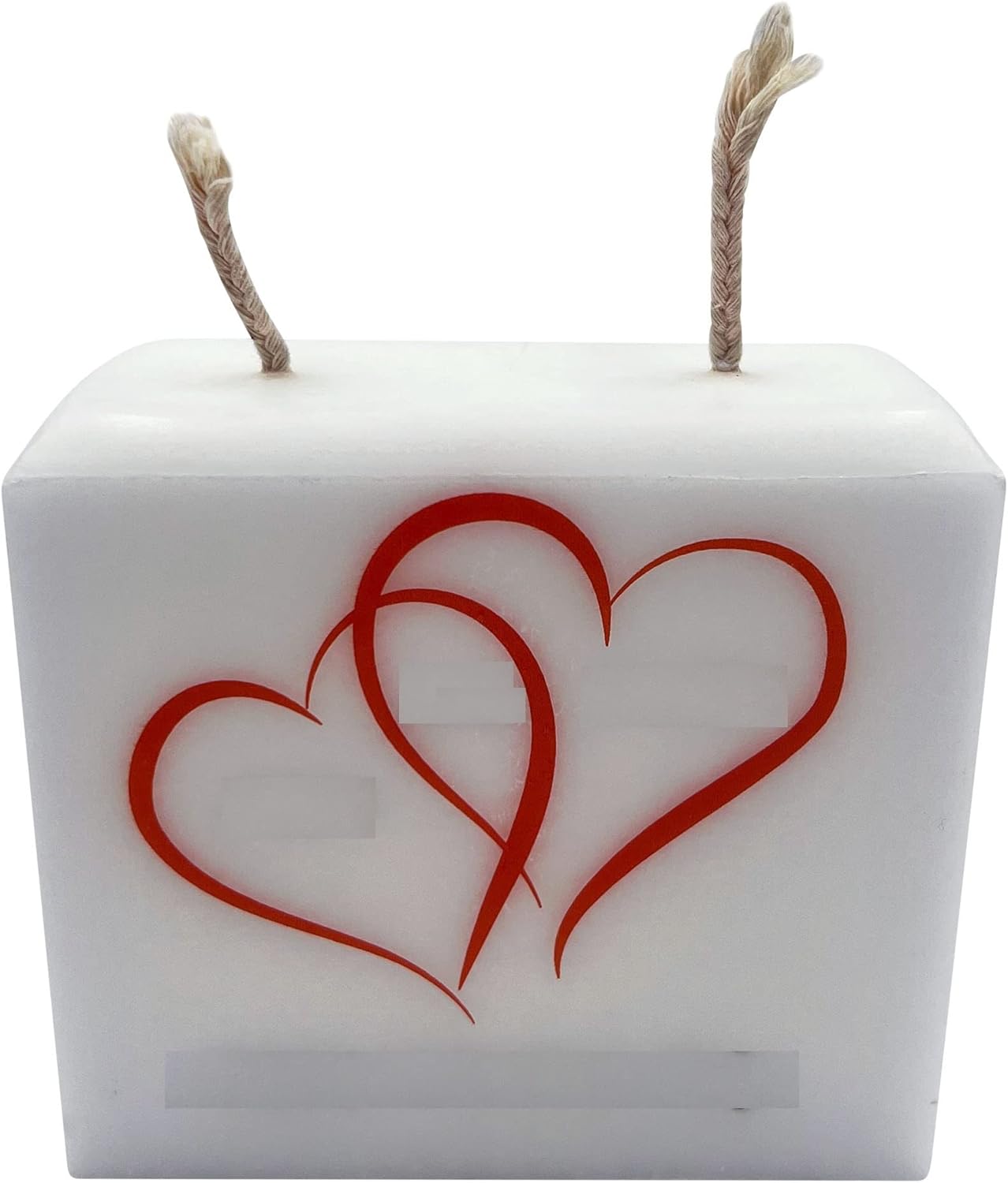 Personalized Unscented Candle for Couples, Anniversary for Couple, Valentines Day Gift for Her Him