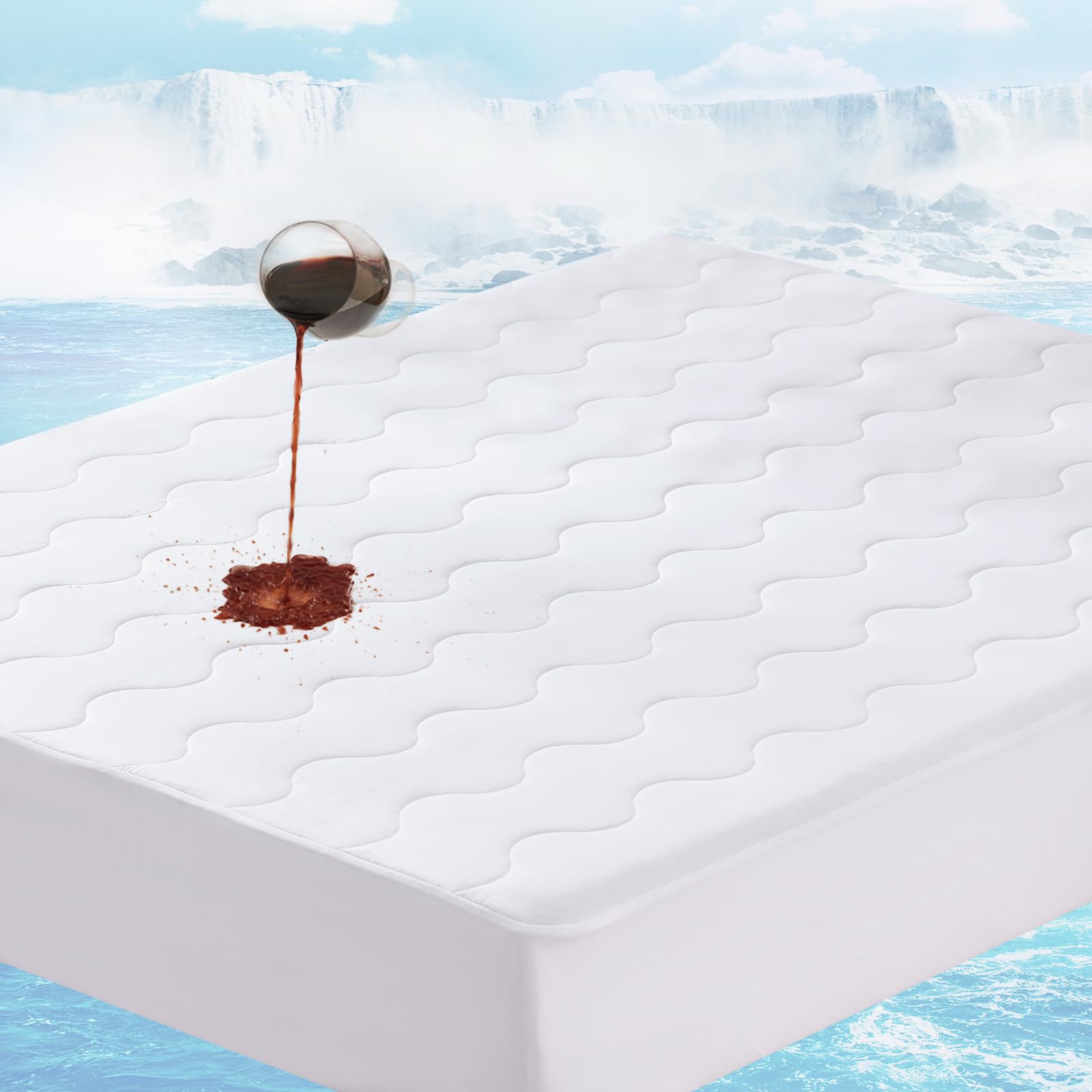 Amazon.com: Cooling Mattress Pad for Hot Sleepers, Full Size
