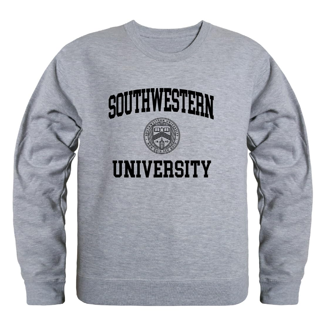 W Republic Southwestern University Pirates Seal Crewneck Sweatshirt