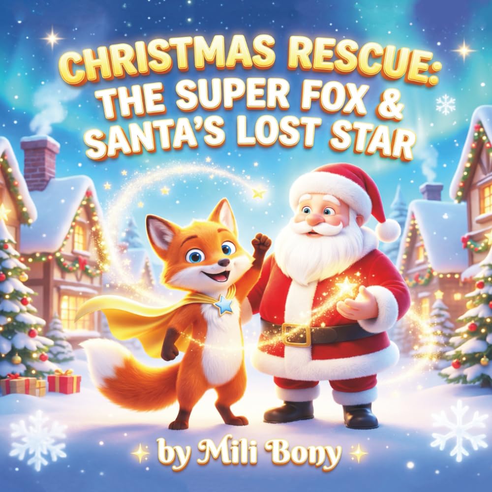 CHRISTMAS RESCUE: THE SUPER FOX & SANTA’S LOST STAR: A Magical Christmas Adventure for Children