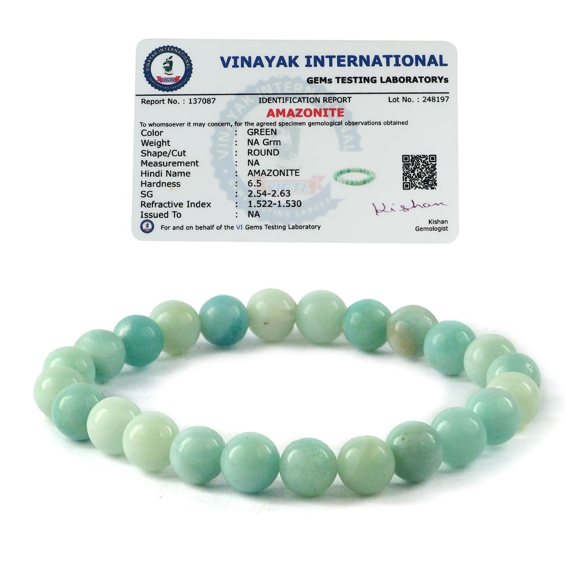 Unisex Adult Natural Semi Precious, Stone Bracelet, Crystal Stone 8mm Beads Bracelet Round Shape for Reiki Healing and Crystal Healing Chakra Stones