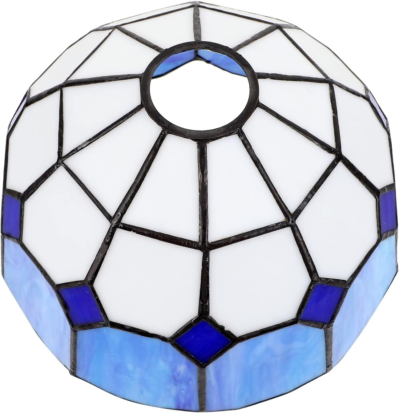 Glass Lamp Shade Decorative Accessory for Hanging Ceiling Light