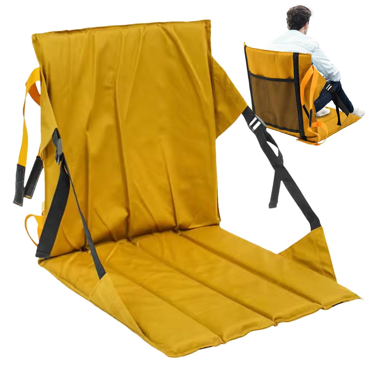 Chaise de voyage pour événements sportifs avec assise isolante de qualité