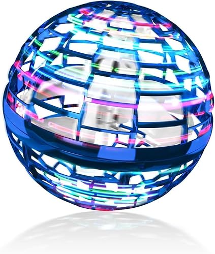 Juguetes profesionales de bola de orbe voladora mejorados 2023, Globo giratorio de 360, juguete giratorio de orbe de mosca, giroscopio para niños y