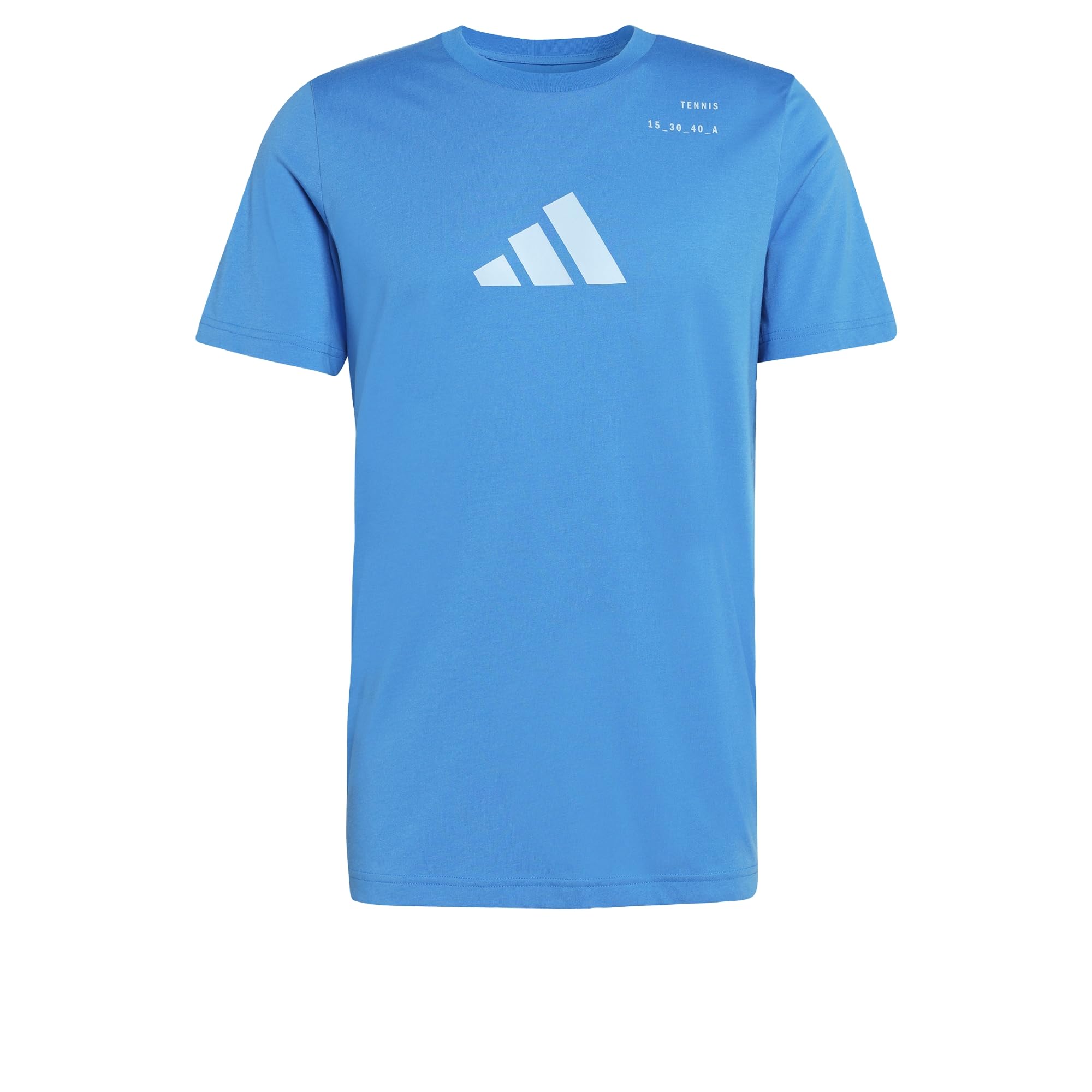 adidas Men's Tennis Category Graphic T-Shirt, ray Blue, XXL