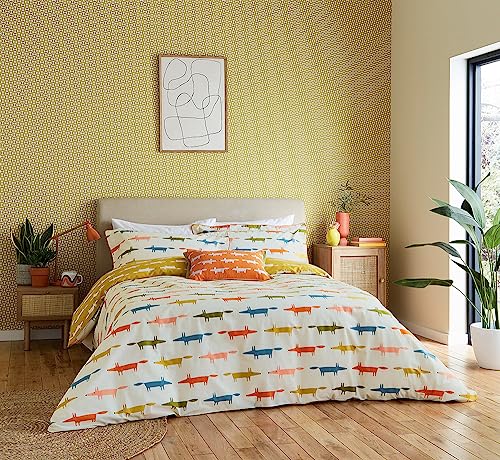Image of MR FOX BIRTHDAY DUVET COVER SET
