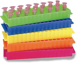 HEATHROW SCIENTIFIC Product # HS29025B 80 WELL RACK BLUE 5/CS