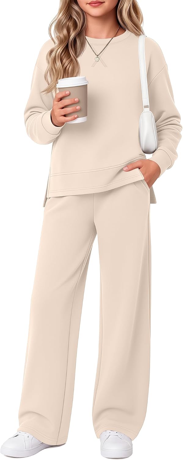 Girls Sweatsuit Set 2 Piece Fall Outfits