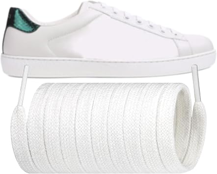 Endoto Shoelaces for Gucci Ace Flat Shoe Laces Replacement Sneakers Shoes Strings