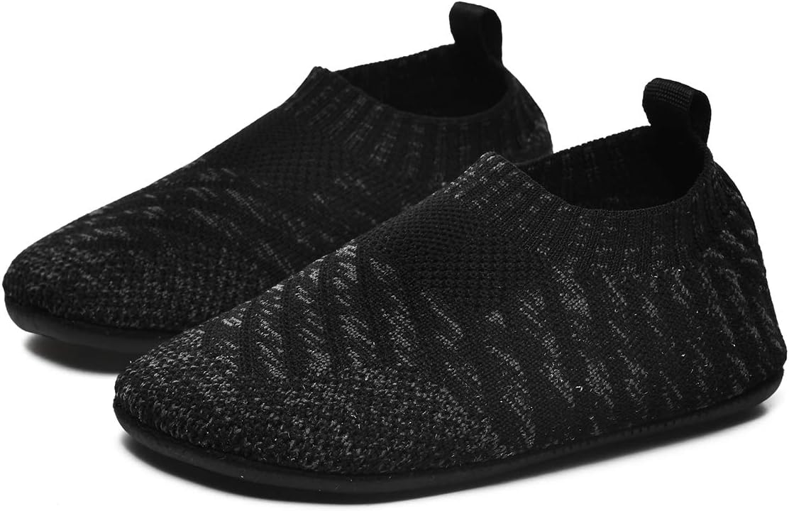 SLEVEL Comfort Toddler Slippers Lightweight Little Kids Indoor Non Slip Grip Around The House Home Shoes for Boys Girls - Image 5