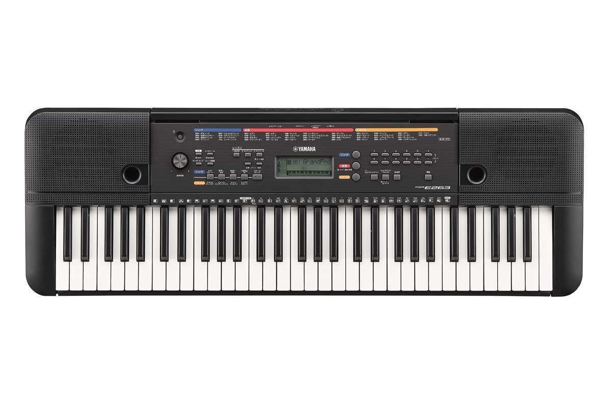 YAMAHA PSR-E263 電子キーボード 本体 スタンド付き ヤマハ YAMAHA 