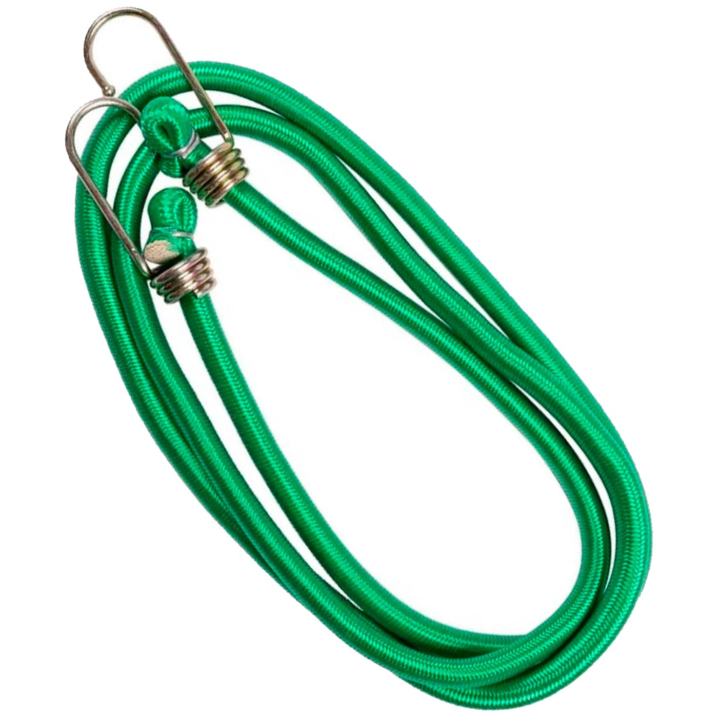Acan Tradineur - Pack de 6 Pulpos Trenzados elásticos con Gancho de plástico - Longitud de 150 cm - Cuerda elástica Multiusos - Fabricado en PVC - Ø 10 mm x 150 cm - Color Aleatorio