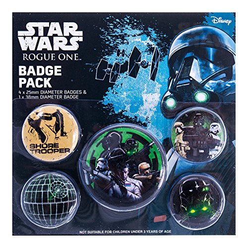 Pyramid International Star Wars Rogue One Empire Badge, Mehrfarbig, 10 x 12,5 x 1,3 cm